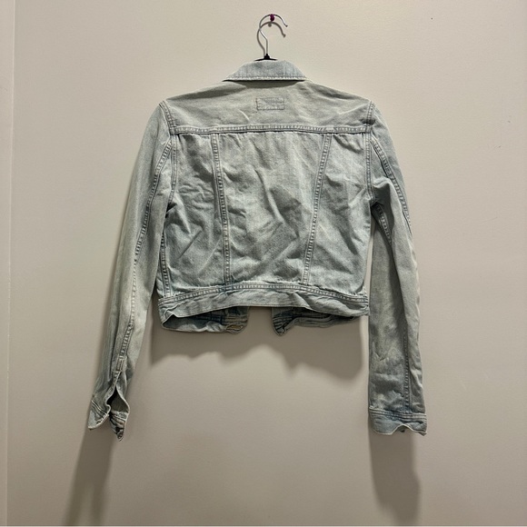 Ralph Lauren Denim & Supply Cropped Lightwash Jean Jacket - Picture 5 of 5